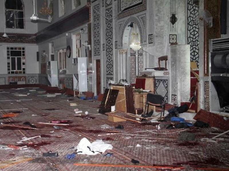 syria civilian attack mosque