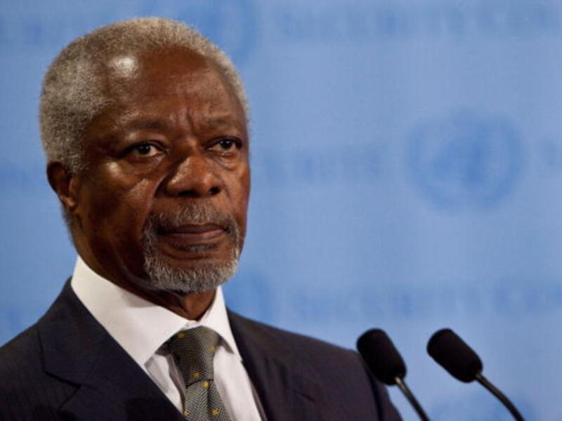 Kofi Annan appointed Syria envoy peace plan