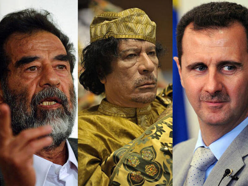 Saddam Gaddafi Assad