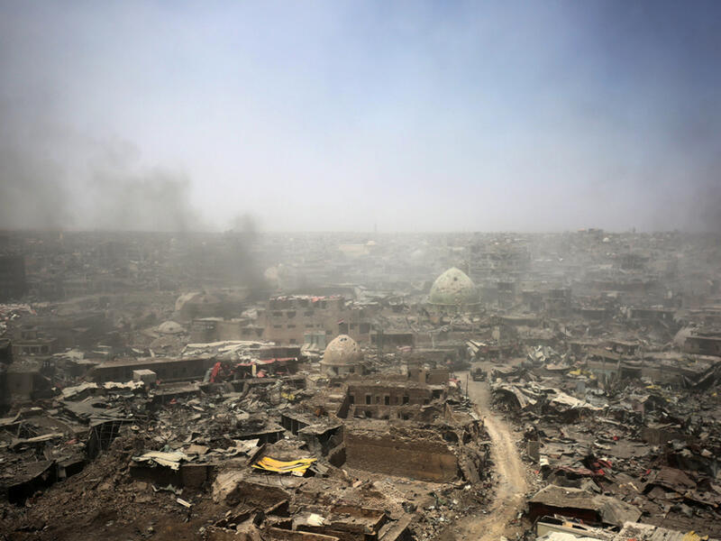 The operation was launched on Tuesday in southern Mosul to clear the area from remaining ISIS militants (AFP/File)