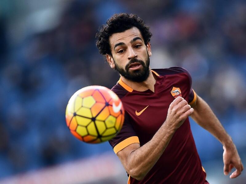 Salah scored for the second successive league match with Roma in Serie A