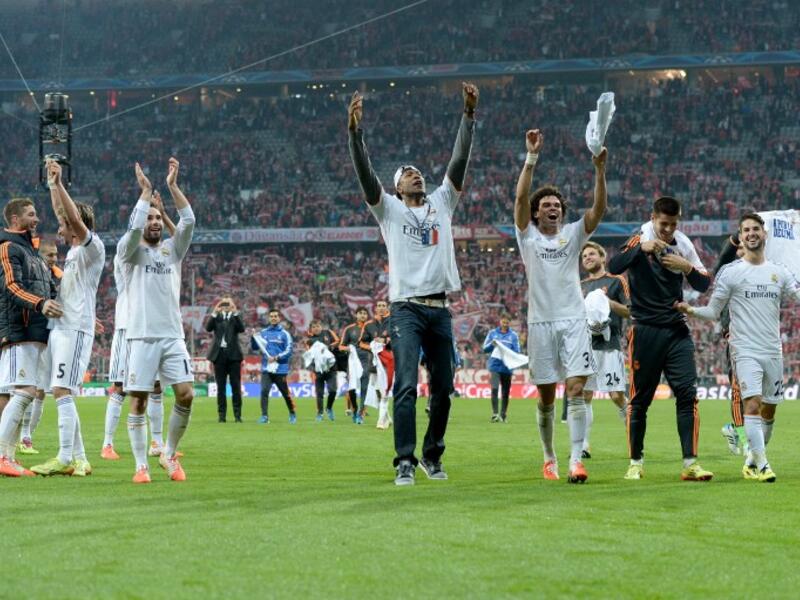 بايرن ميونخ 0-4 ريال مدريد (إياب نصف نهائي موسم 2013-2014): سحق الملكي مستضيفه البافاري على ملعب آليانز آرينا بفضل ثنائيتي سيرخيو راموس وكريستيانو رونالدو ليتأهل للنهائي بمجموع مواجهتي الذهاب والعودة 5-0.