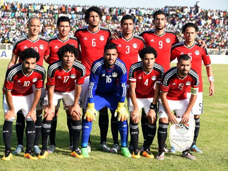 منتخب مصر الذي خاض لقاء الذهاب أمام نظيره النيجيري ضمن التصفيات المؤهلة لكأس الأمم الإفريقية التي ستقام في الغابون عام 2017 والذي انتهى بالتعادل الإيجابي 1-1