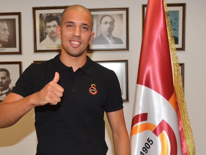 West Ham have sold Sofiane Feghouli to Galatasaray and are reportedly close to bringing in William Carvalho from Sporting CP (Photo: @GalatasaraySK)