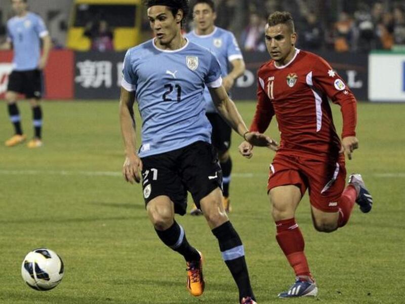 Jordan lose to Uruguay 5-0 in World Cup qualifying play-off
