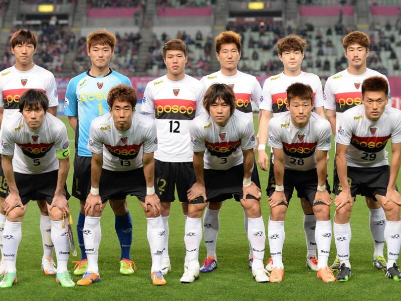 المركز السابع: بوهانغ ستيلرز الكوري الجنوبي