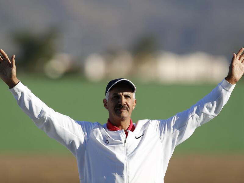 الرامي الكويتي عبد الله الرشيدي: برونزية الأطباق (سكيت)