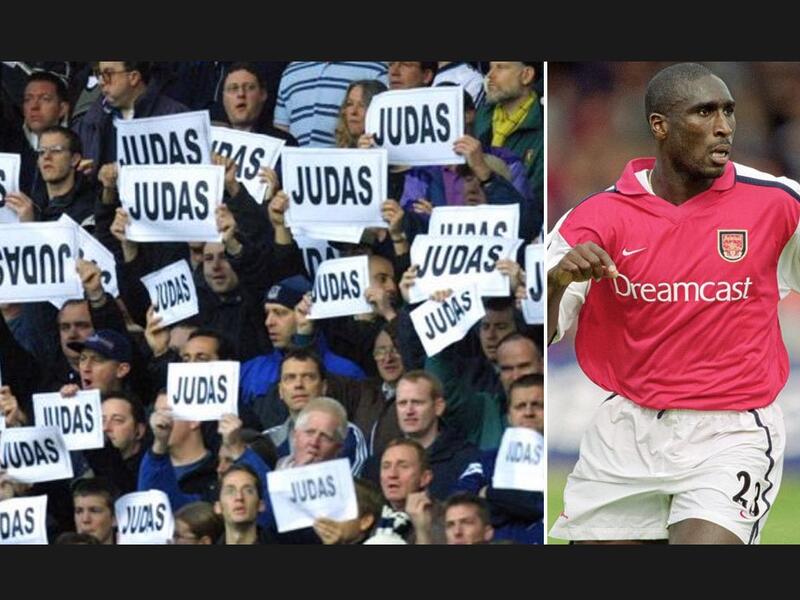 لم تشفع جماهير توتنهام يوماً للمدافع سول كامبيل الذي غادر سبيرز صوب الغريم اللندني آرسنال.