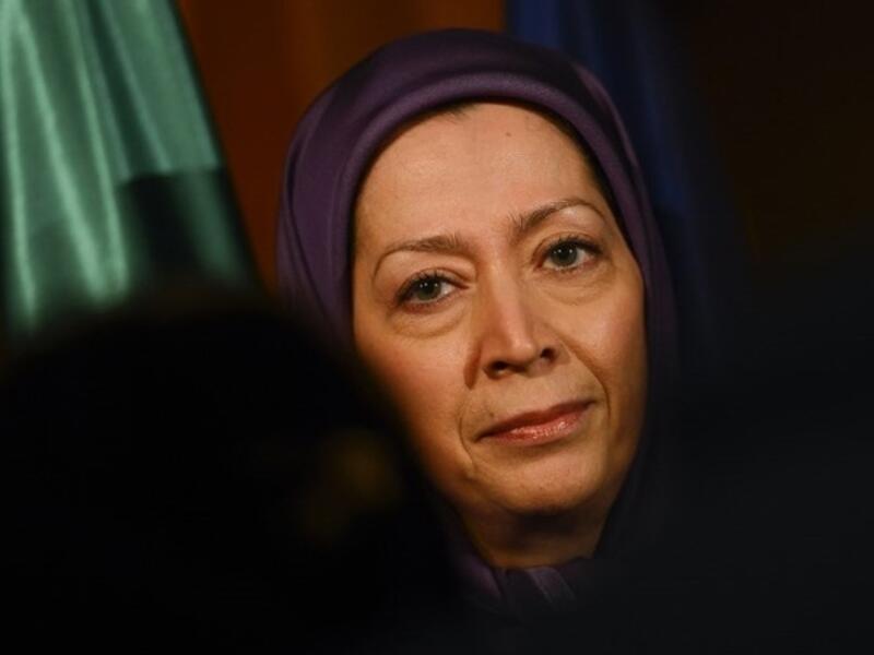 The MEK's leader, Maryam Rajavi (AFP/FILE)