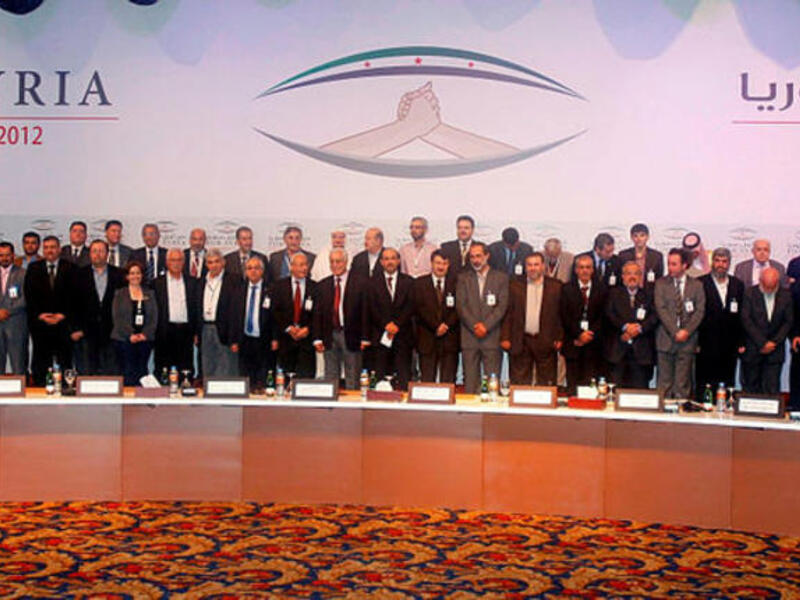 Syrian National Coalition Members November 2012 (Source: Wikimedia/SNC)