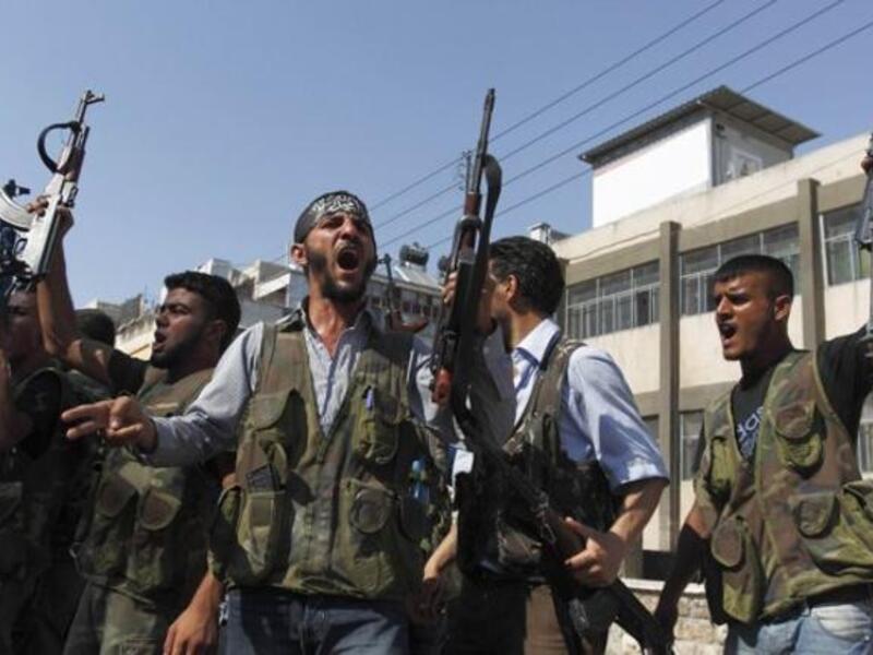 FSA fighters in Aleppo