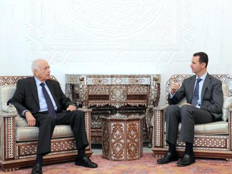Assad with AL chief