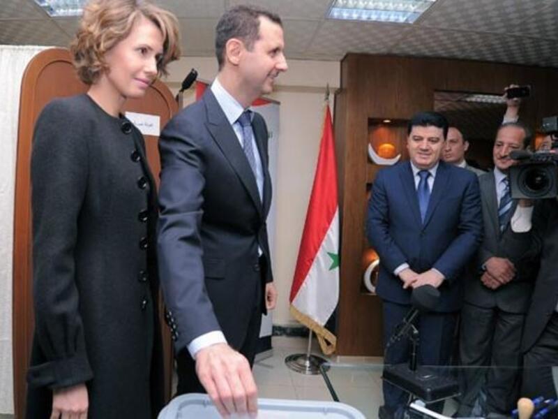 Assad voting