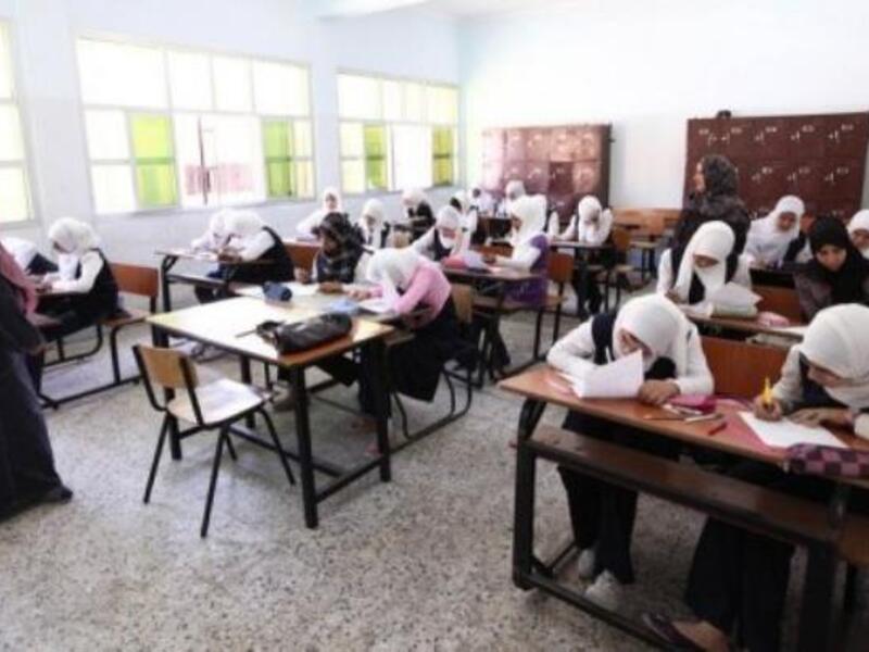 Students take exams at school in Tripoli, Libya.  (AFP/Mahmud Turkia)