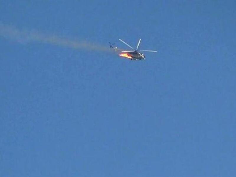 Copter crashed