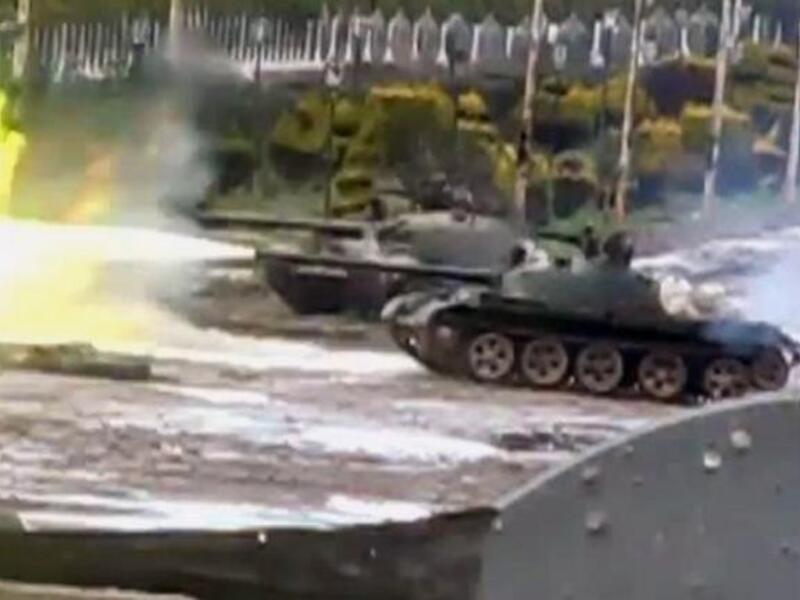 Syrian tanks