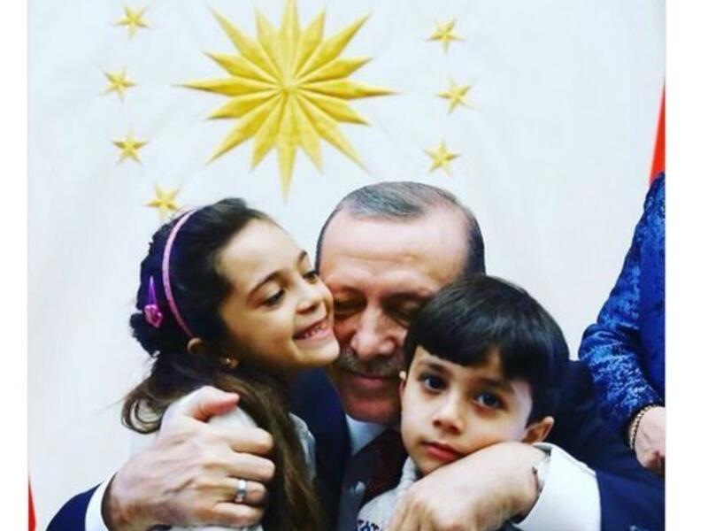 Bana Alabed told Turkey's President Recep Tayyip Erdogan "I love you." (AFP/File)