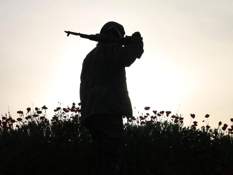 A Syrian opposition fighter in southern Syria. (AFP/file)