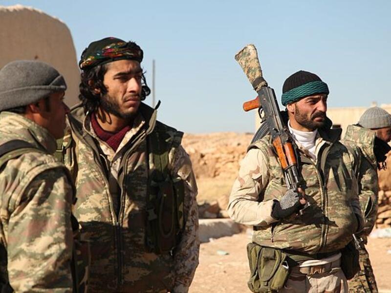 YPG fighters in Raqqa, December 2016 (Wikimedia Commons)