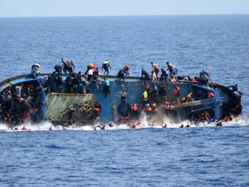 About 237 illegal immigrants in two inflatable boats - including 44 women and 7 children - were saved from drowning. (AFP/ File Photo)