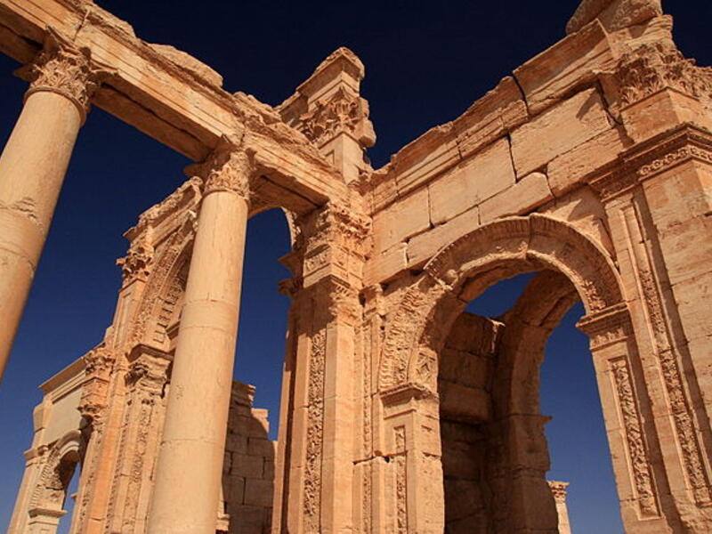 The ancient city of Palmyra, large parts of which were destroyed by ISIS (Wikimedia Commons)