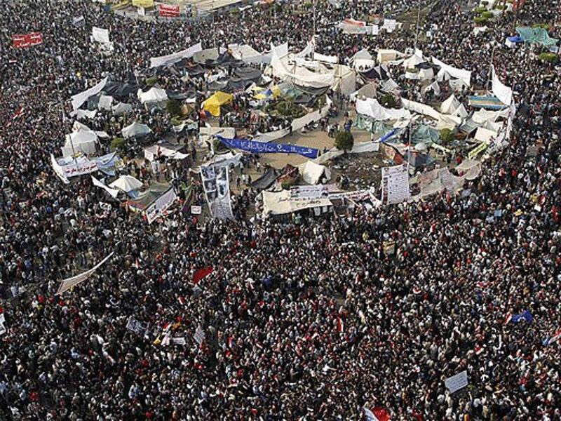 Demonstrations have been banned, but people are still taking to streets on the eve of the anniversary. (AFP/File)
