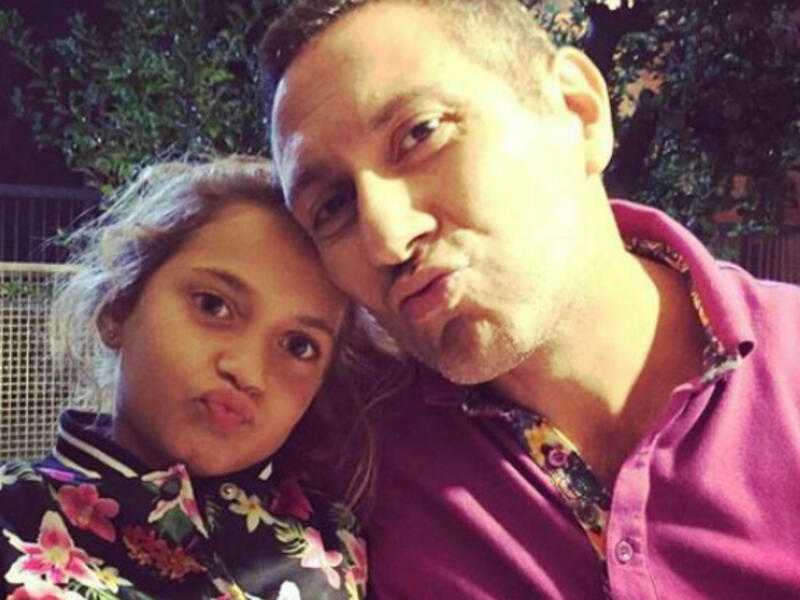 Tony does not seem to get enough from posting pictures with his daughter on his Instagram account