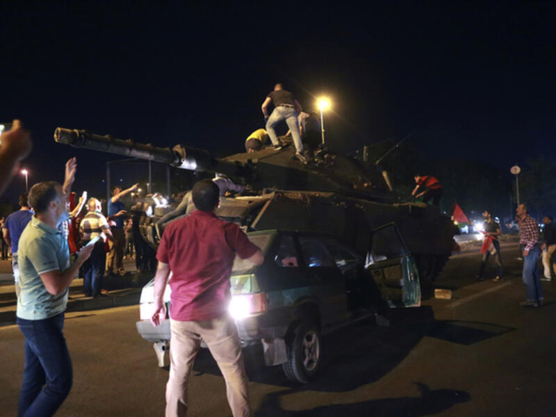 Many Turks protested the military coup in the streets of Ankara and Istanbul (AFP/File)