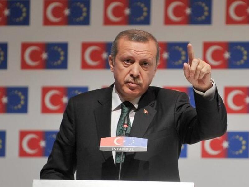 Turkey Prime Minister Recep Tayyip Erdogan speaks during the opening session of the Ministry For European Union Affairs Conference on June 7 (AFP)
