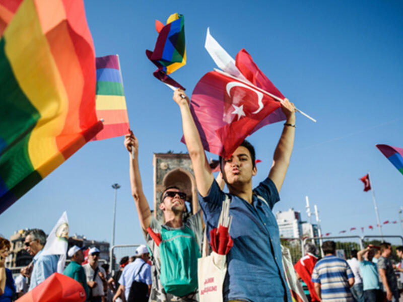 Turkish authorities have issued an “indefinite” ban on events held by LGBT in Ankara, ostensibly over concerns for “public security” (file photo)