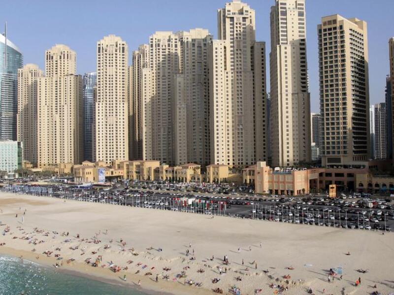 Dubai police stated that it has jailed 1,725 people for committing various offences on beaches last year. (AFP/ File Photo)