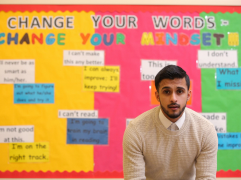 British Muslim teacher Juhel Miah was barred from flying to the US. (Twitter)