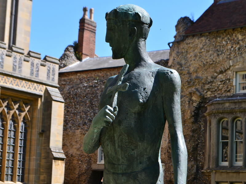 St. Edmund: Ancient Saxon King & First Patron Saint of England