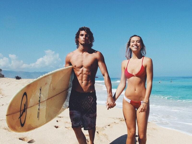 Jay Alvarrez and Alexis Rene. (Jay Alvarrez/ Instagram)