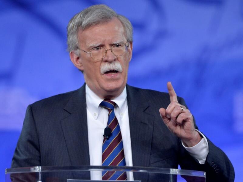 U.S. National Security Advisor John Bolton. (AFP/ File Photo)
