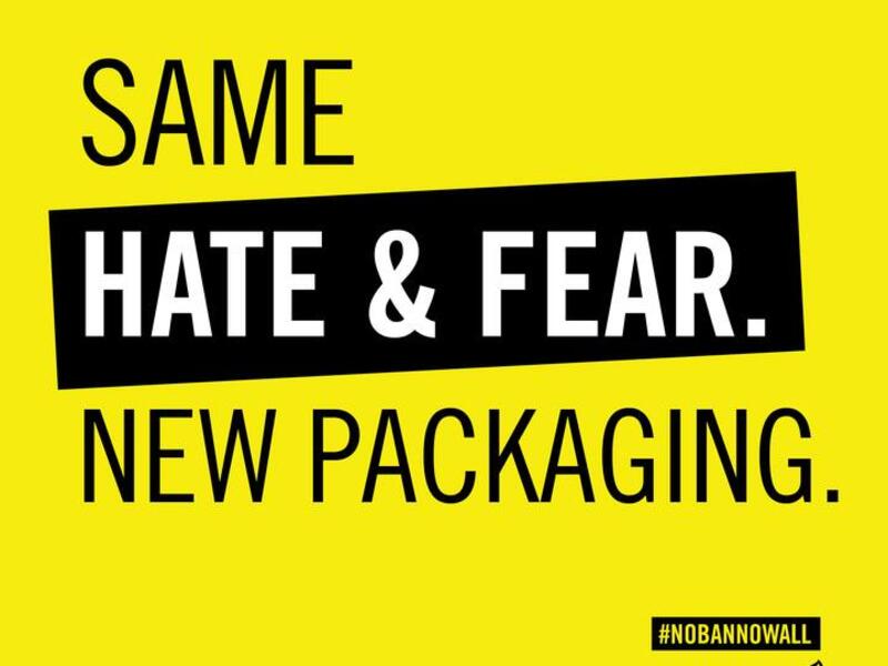 Amnesty International's stance on President Trump's new executive order. [Twitter]