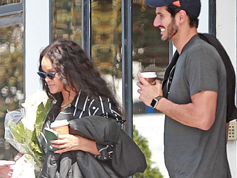 Rihanna and Beau Hassan 