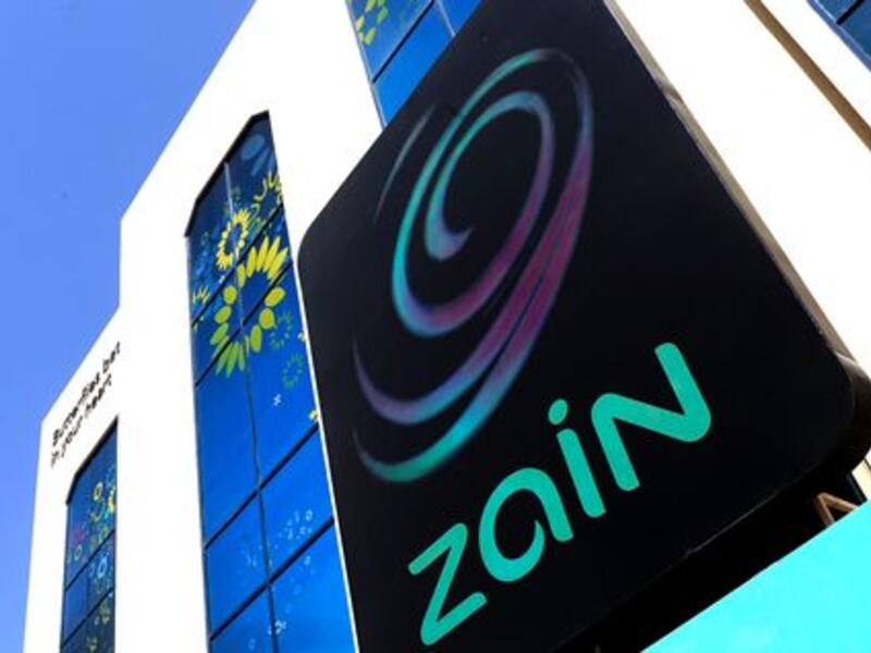Zain telecom operates across the Middle East (File)