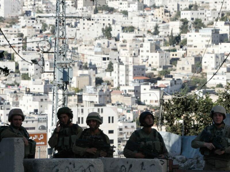Israeli security forces have tightened access to the West Bank town of Hebron (AFP/File Photo)