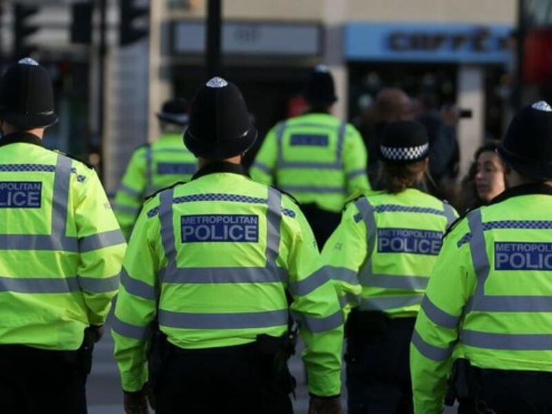 An explosion Caused a Building Collapse in Leicester, UK (AFP/File Photo of British Police)