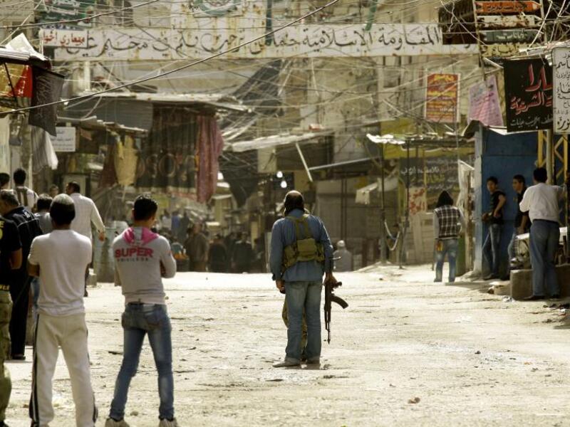 The Ain al-Hilweh refugee camp in Lebanon. (AFP/File)