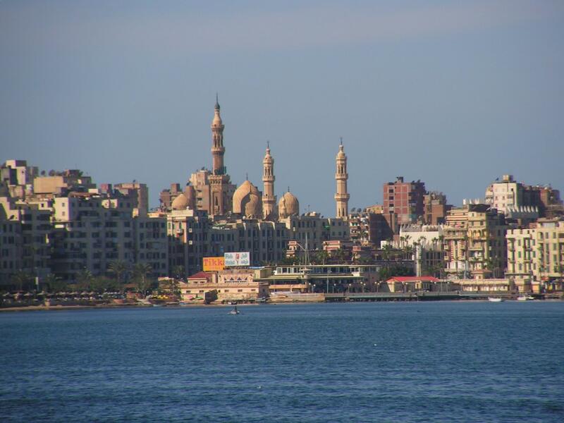 The coastal town of Alexandria has faced many infrastructure issues in recent months. (AFP/File)