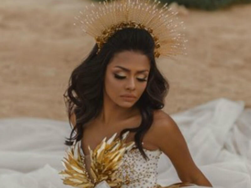 Asma Abulyazeid took things one step further in her latest photo shoot