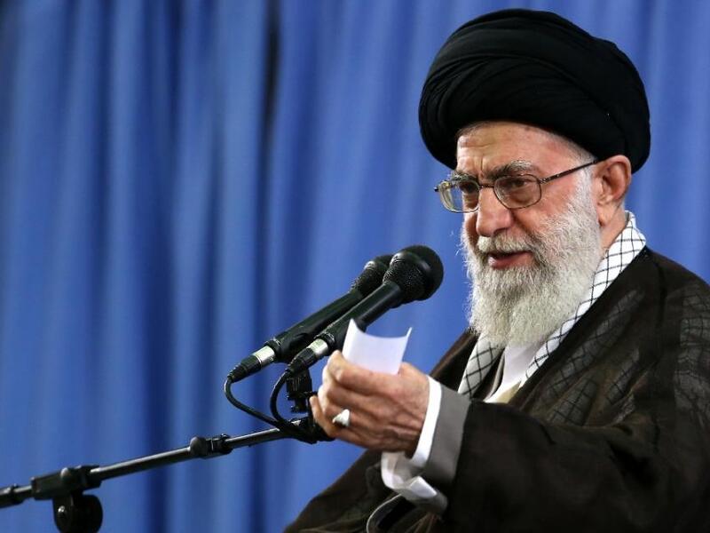 Iran's supreme leader Ayatollah Ali Khamenei addresses commanders of the Revolutionary Guards in Tehran on September 16, 2015. (AFP/File)