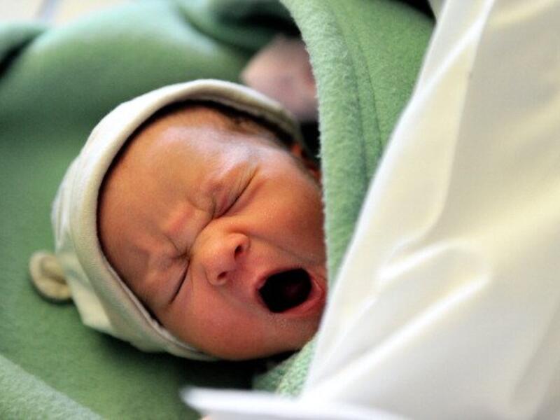 This little one is tired of women in Saudi Arabia having to give birth in their cars. (AFP/File)