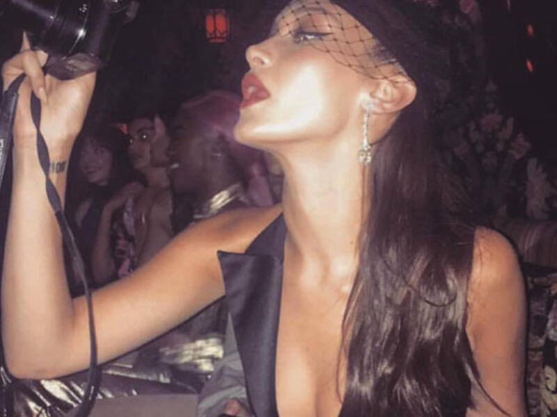 Bella Hadid lived up to her beauty icon status with a glamorous slick of make-up (Source: bellahadid / Instagram)