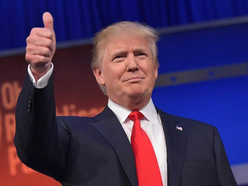 The man posted on social media sites that he would follow Donald Trump "to the end of the world." (AFP/File)