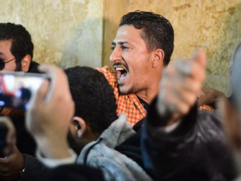 After 26 men suspected of engaging in same-sex relations at a bathhouse were arrested in Egypt, the case was dismissed in a rare instance. No defendants have been acquitted in a trial court on charges of “debauchery” since 2011, suggesting an improvement in a place known to be oppressive toward the LGBT community. (AFP/Mohamed el-Shahed)