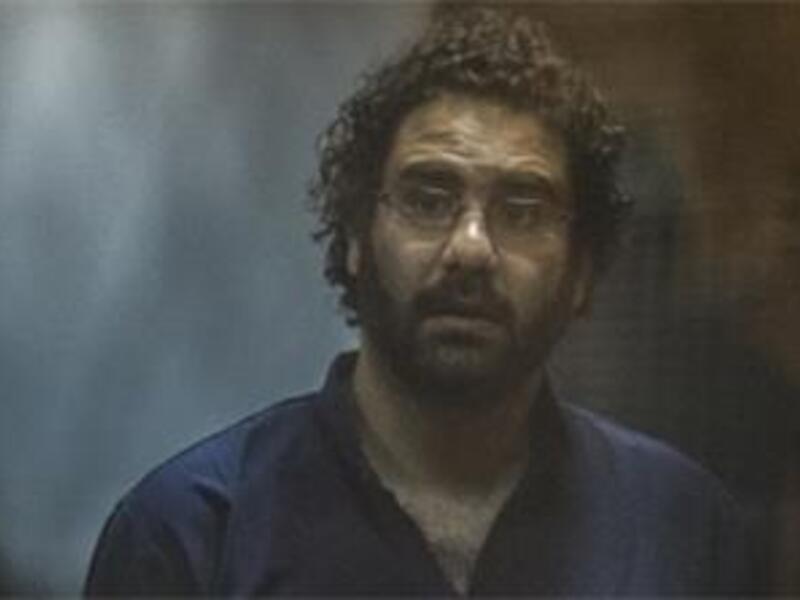 Civil rights activist Alaa Abdel Fattah was arrested on charges of violating Egypt's protest law four years ago. (AFP/File)