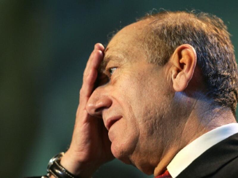 Olmert starts his 18-month jail sentence today, but could face as long as 27 months on appeals. (AFP/File)